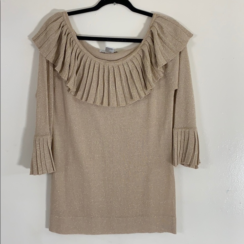 New port News golden sparklers top size M